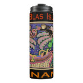San Blas-eilanden Panama Mola Thermosbeker (Voorkant)