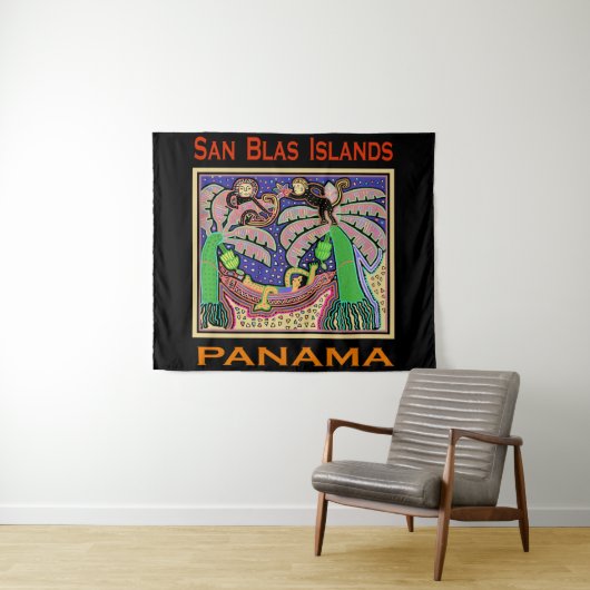 San Blas-eilanden - Panama Wandkleed (In Situ (horizontaal))