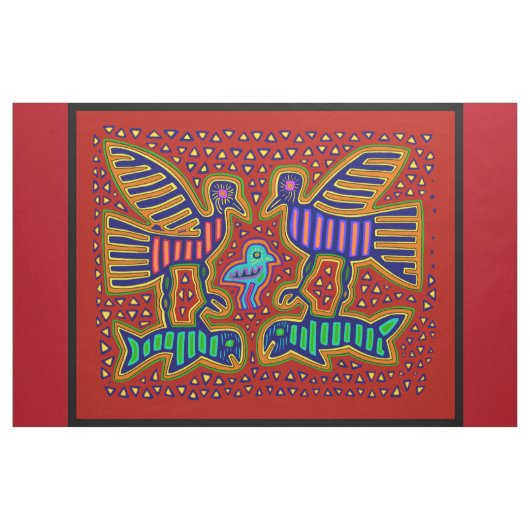 San Blas Island Kuna Mola Ontwerper Stof (Yard (91,4 cm))