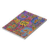 San Blas Island Mola Collage Notitieblok (Linkerzijde)