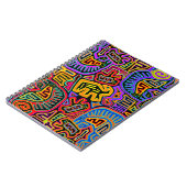 San Blas Island Mola Collage Notitieboek (Linkerzijde)