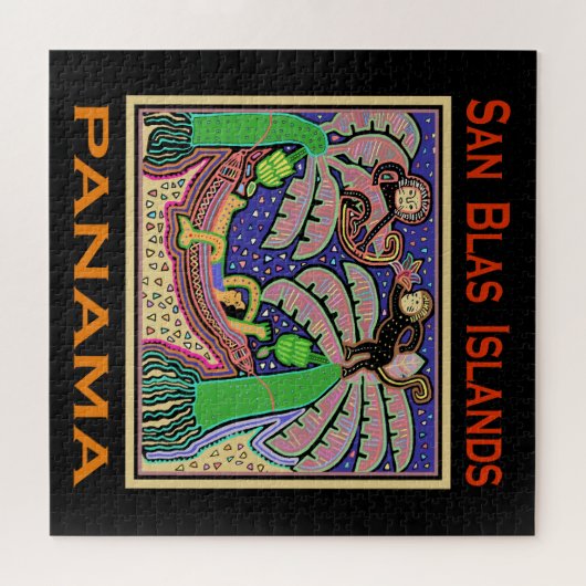 San Blas Islands - Panama Legpuzzel (Horizontaal)