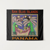 San Blas Islands - Panama Wandkleed (Voorkant (horizontaal))