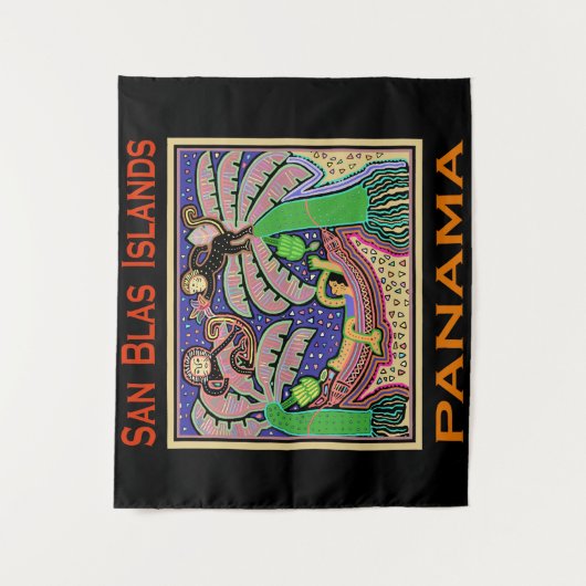 San Blas Islands - Panama Wandkleed (Voorkant)