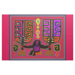 San Blas stam indianen ontwerpstof Stof