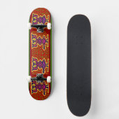 San Blas Tribal Skateboard (Voorkant)