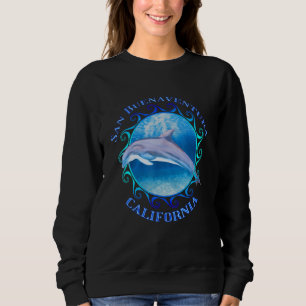 San Buenaventura California Vacation Souvenir Dolp Trui