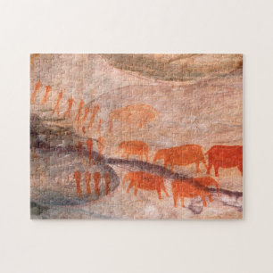 San, Bushman Rotskunst, Cederberg Wilderness Legpuzzel