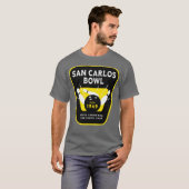 San Carlos Bowl - San Carlos, CA -  Bowlen T-shirt (Voorkant volledig)