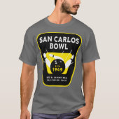 San Carlos Bowl - San Carlos, CA -  Bowlen T-shirt (Voorkant)