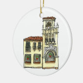 San Carlos California Ornament - Mission Building (Links)