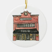 San Carlos California Ornament - Tivoli Building (Voorkant)