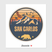 San Carlos, Californië Sticker (Vel)