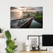 San Carlos Dock Poster (Thuiskantoor)