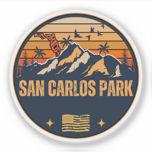 San Carlos Park, Florida Sticker (Voorkant)