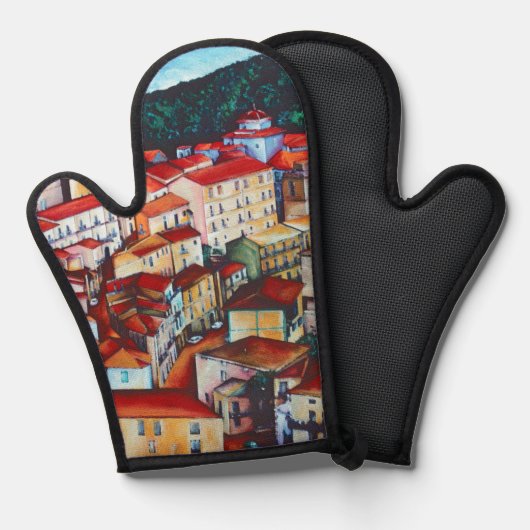 San Chirico, Italië Ovenwant (Voorkant / Achterkant)