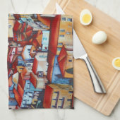 San Chirico, Italië Theedoek (Quarter Fold)