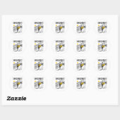 San Clemente _2  Ronde Sticker (Vel)