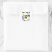 San Clemente _2  Ronde Sticker (Tas)