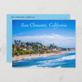 San Clemente Beach Briefkaart (Voorkant / Achterkant)