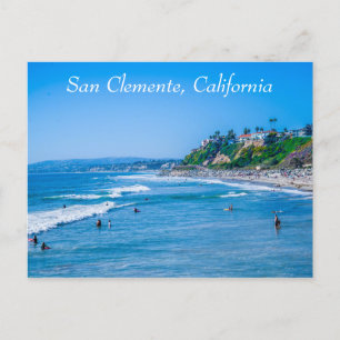 San Clemente Beach Briefkaart