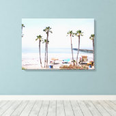 SAN CLEMENTE BEACH, CALIFORNIA, VS CANVAS AFDRUK (Insitu (Houten vloer))