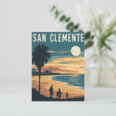 San Clemente Beach, Californië Briefkaart (Staand voorkant)