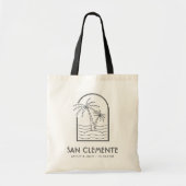 San Clemente bruiloft weekend bestemming bruiloft Tote Bag (Voorkant)