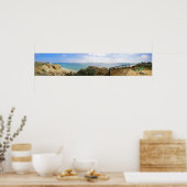 San Clemente, CA State Beach Panoramic Poster (Keuken)