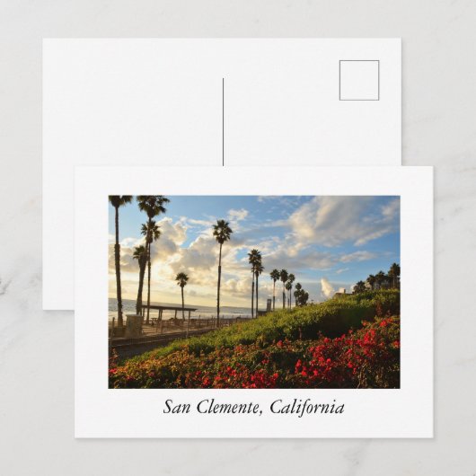 San Clemente California Briefkaart (Voorkant / Achterkant)