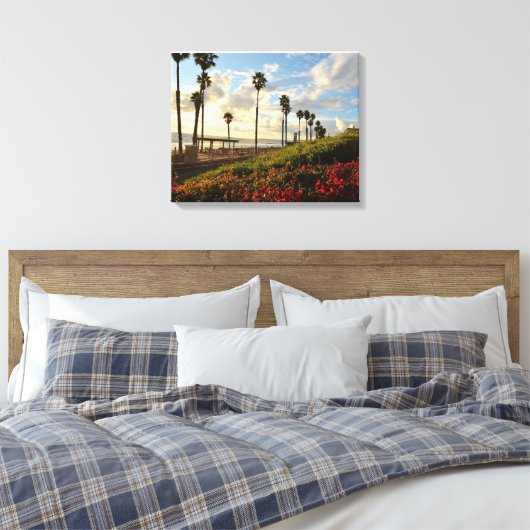 San Clemente California Canvas Afdruk (Insitu (Slaapkamer))