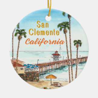 San Clemente California Keramische Versiering Keramisch Ornament