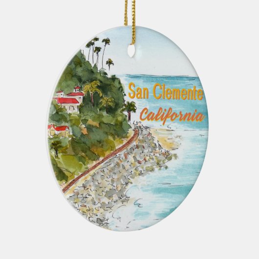 San Clemente California Ornament (Rechts)