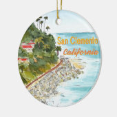 San Clemente California Ornament (Links)
