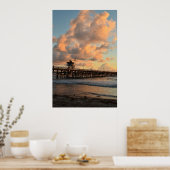 San Clemente California Pier Poster (Keuken)