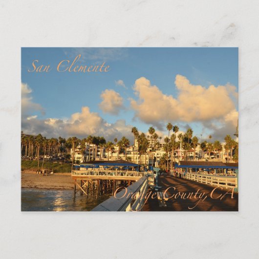 San Clemente California Post Card Briefkaart (Voorkant)