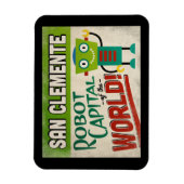 San Clemente California Robot - Funny Magneet (Verticaal)