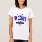 San Clemente California T-shirt (Voorkant)