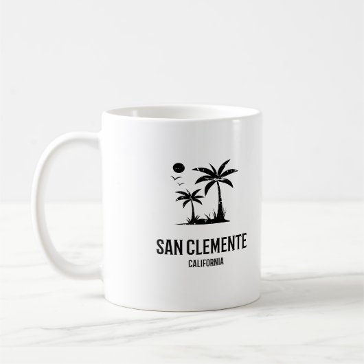 San Clemente - Californië Koffiemok (Links)
