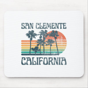 San Clemente Californië Strand Zomer Vakantie Vint Muismat