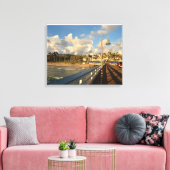 San Clemente Pier California Canvas Afdruk (Insitu (Woonkamer))
