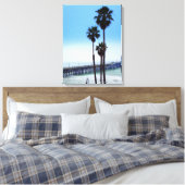 San Clemente Pier Canvas (Insitu (Slaapkamer))