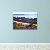 San Clemente Pier Canvas Afdruk (Insitu (Houten vloer))