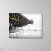 San Clemente Pier Canvas Afdruk (Voorkant)