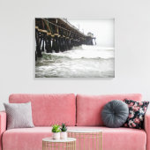 San Clemente Pier Canvas Afdruk (Insitu (Woonkamer))
