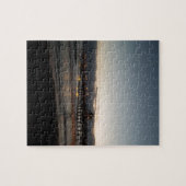 san clemente pier nachtdienst oceaan californië legpuzzel (Horizontaal)