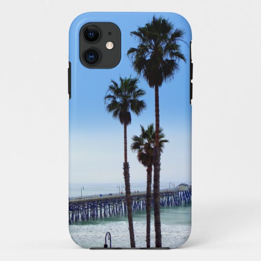 San Clemente Pier Phone Case (Achterkant)