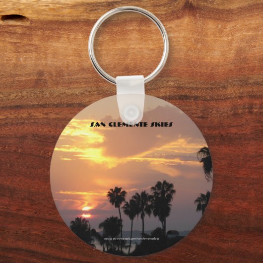 San Clemente Skies - Sleutelhanger okt. (Voorkant)