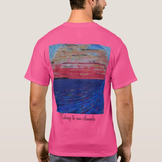 San clemente t-shirt (Achterkant)
