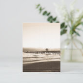 San Clemete pier California strand  foto Briefkaart (Staand voorkant)
